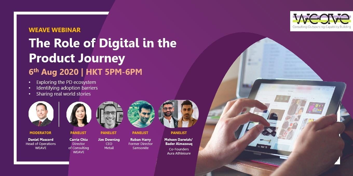 Webinar by Weave – The Role of Digital in the Product Journey