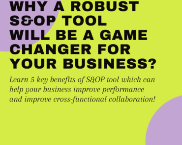 Weave Article – S&OP