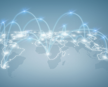 global map with light nodes
